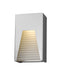 Z-Lite Canada - LED Outdoor Wall Mount - Millenial - Silver- Union Lighting Luminaires Decor