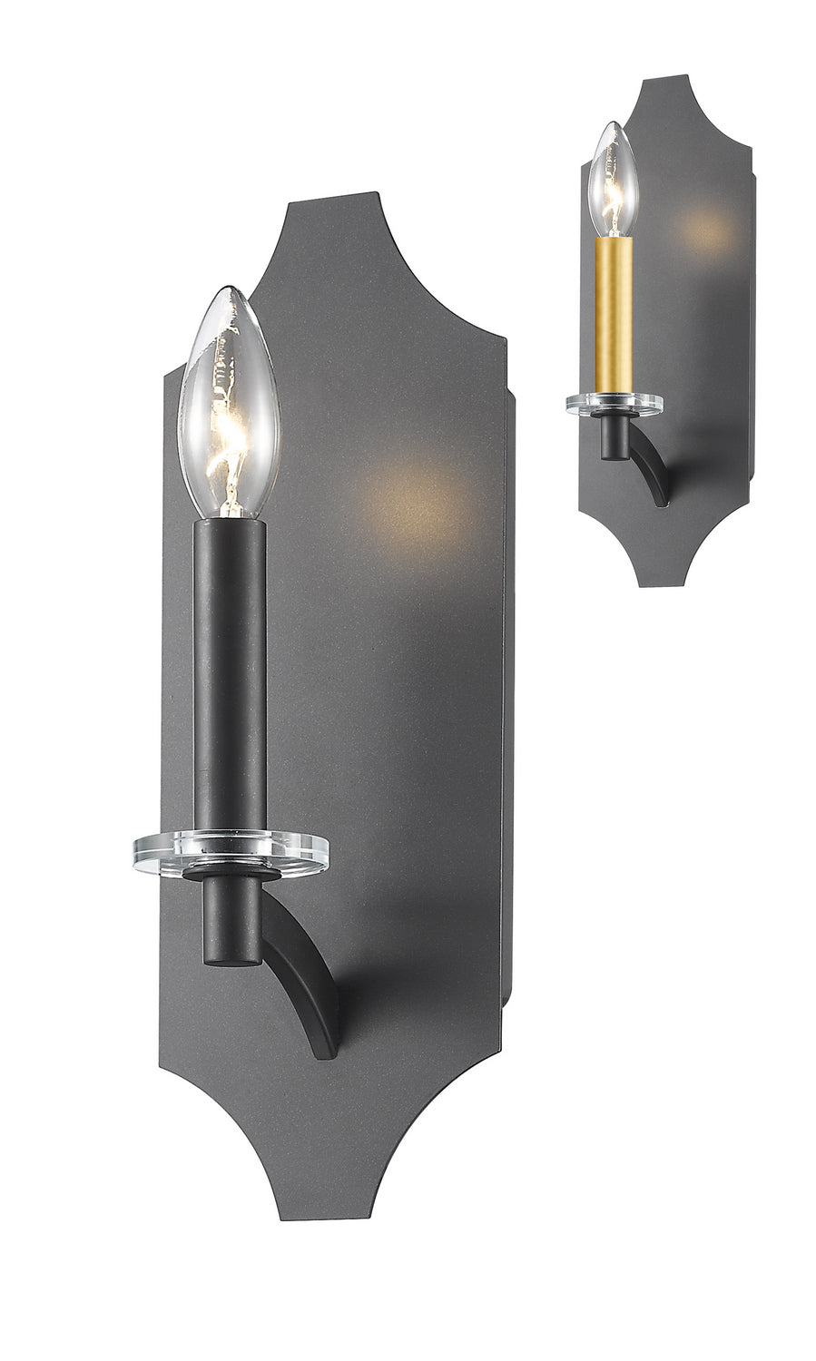 Z-Lite Canada - One Light Wall Sconce - Zander - Bronze- Union Lighting Luminaires Decor