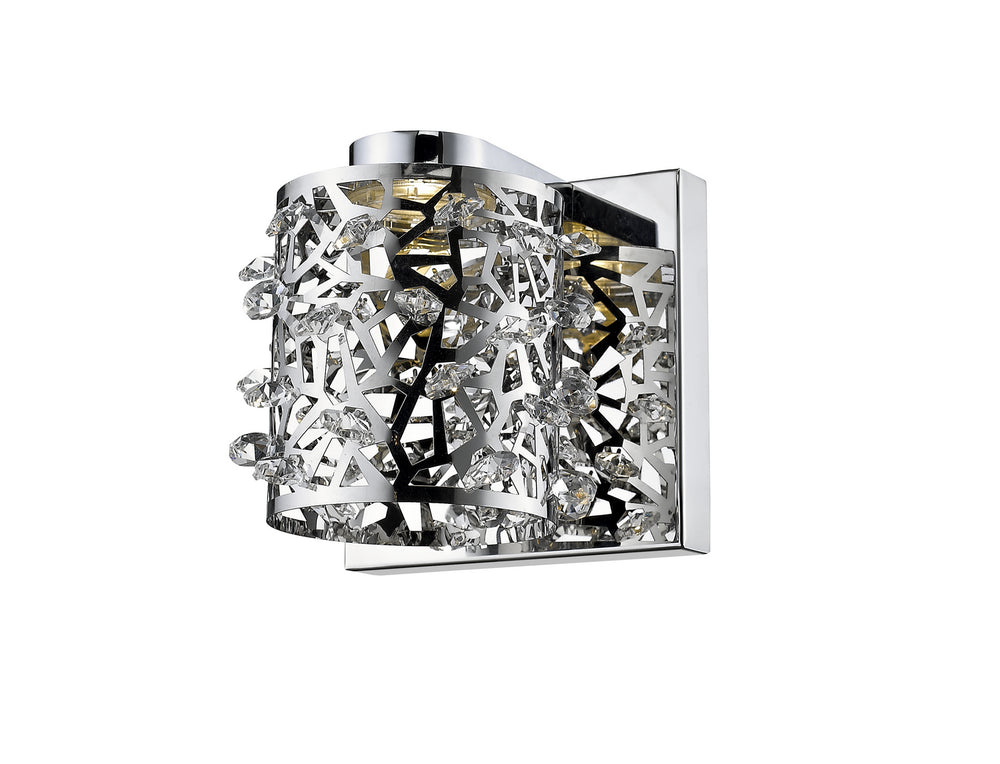 Z-Lite Canada - LED Wall Sconce - Fortuna - Chrome- Union Lighting Luminaires Decor