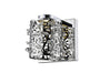 Z-Lite Canada - LED Wall Sconce - Fortuna - Chrome- Union Lighting Luminaires Decor
