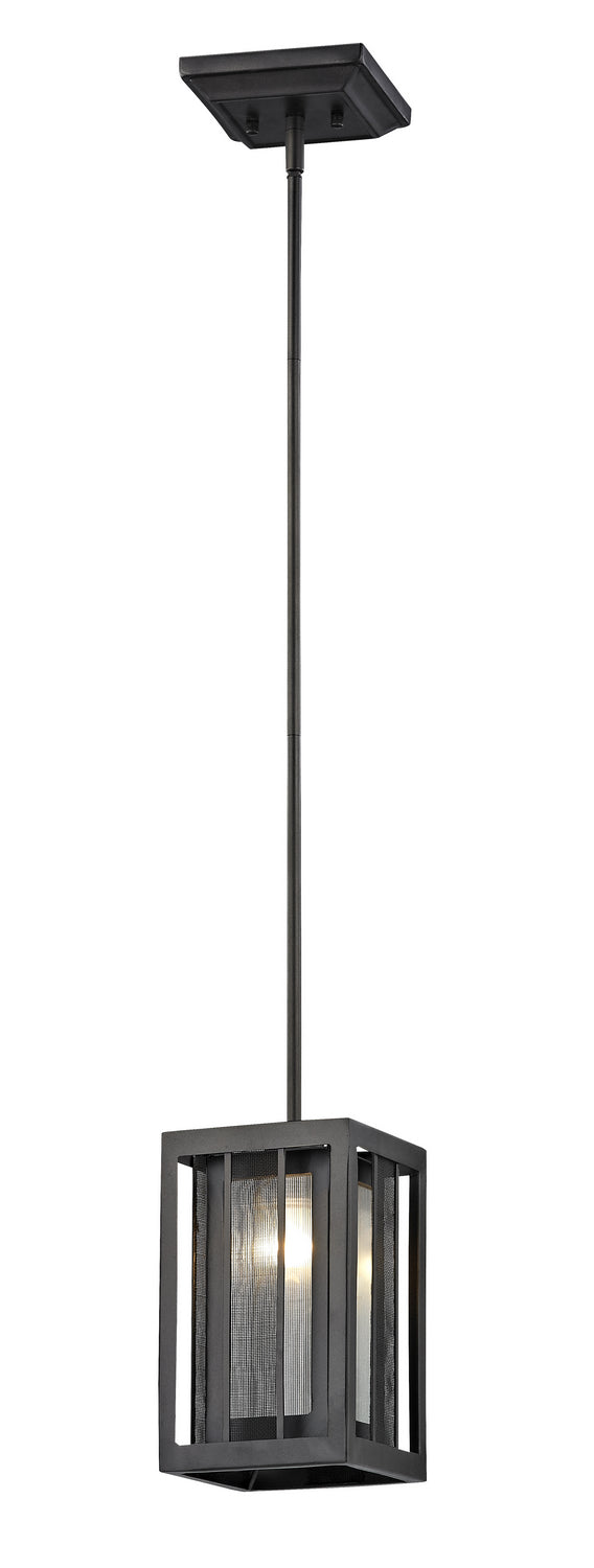 Z-Lite Canada - One Light Pendant - Meridional - Bronze- Union Lighting Luminaires Decor
