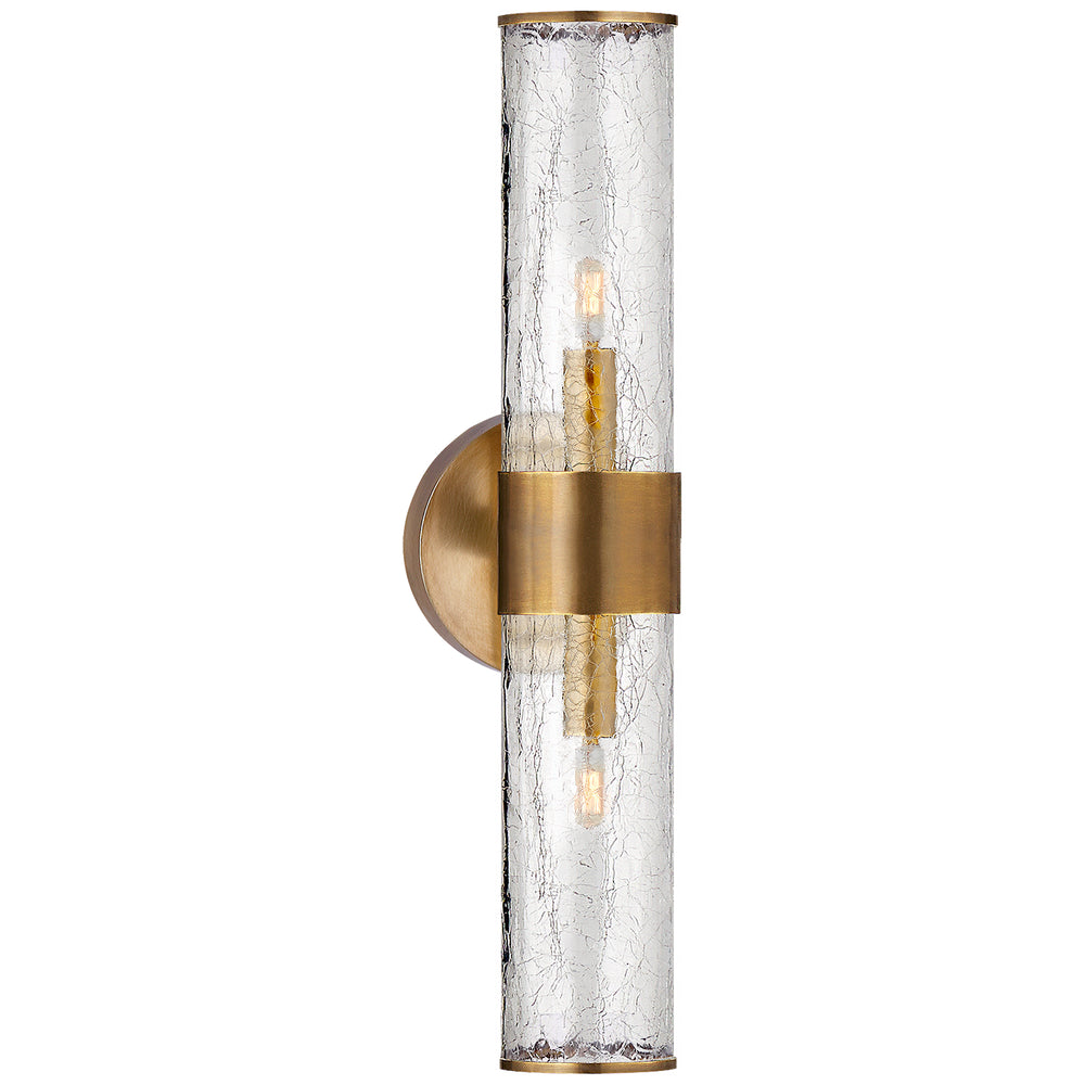 Visual Comfort Signature Canada - Two Light Wall Sconce - Liaison - Antique-Burnished Brass- Union Lighting Luminaires Decor