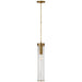 Visual Comfort Signature Canada - One Light Pendant - Liaison - Antique-Burnished Brass- Union Lighting Luminaires Decor