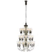 Visual Comfort Signature Canada - 30 Light Chandelier - Reverie - Clear Ribbed Glass/Bronze- Union Lighting Luminaires Decor