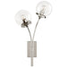 Visual Comfort Signature Canada - Two Light Wall Sconce - Prescott - Polished Nickel- Union Lighting Luminaires Decor