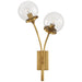 Visual Comfort Signature Canada - Two Light Wall Sconce - Prescott - Soft Brass- Union Lighting Luminaires Decor