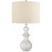 Visual Comfort Signature Canada - One Light Table Lamp - Saxon - New White- Union Lighting Luminaires Decor