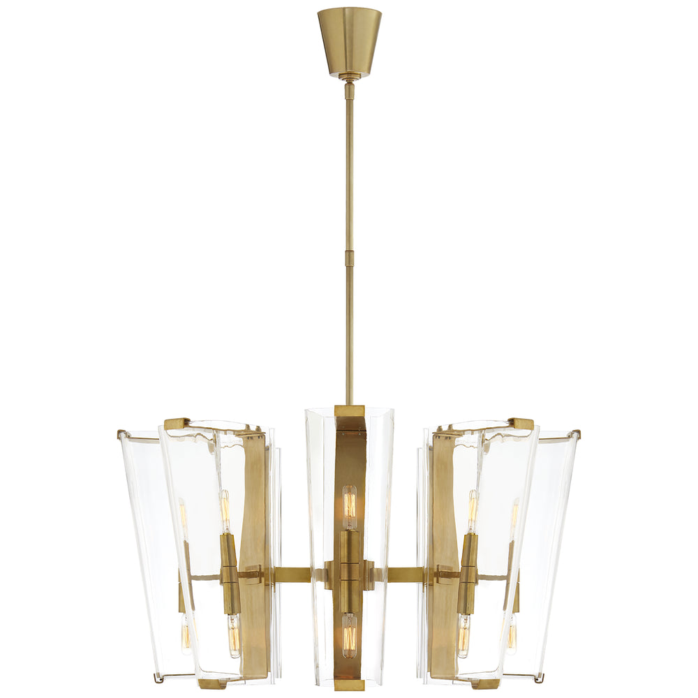 Visual Comfort Signature Canada - 16 Light Chandelier - Alpine - Hand-Rubbed Antique Brass- Union Lighting Luminaires Decor