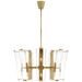 Visual Comfort Signature Canada - 16 Light Chandelier - Alpine - Hand-Rubbed Antique Brass- Union Lighting Luminaires Decor