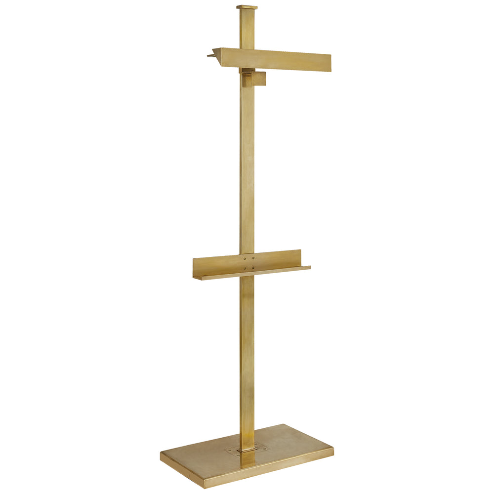 Ralph Lauren Canada - LED Floor Lamp - Langham - Natural Brass- Union Lighting Luminaires Decor