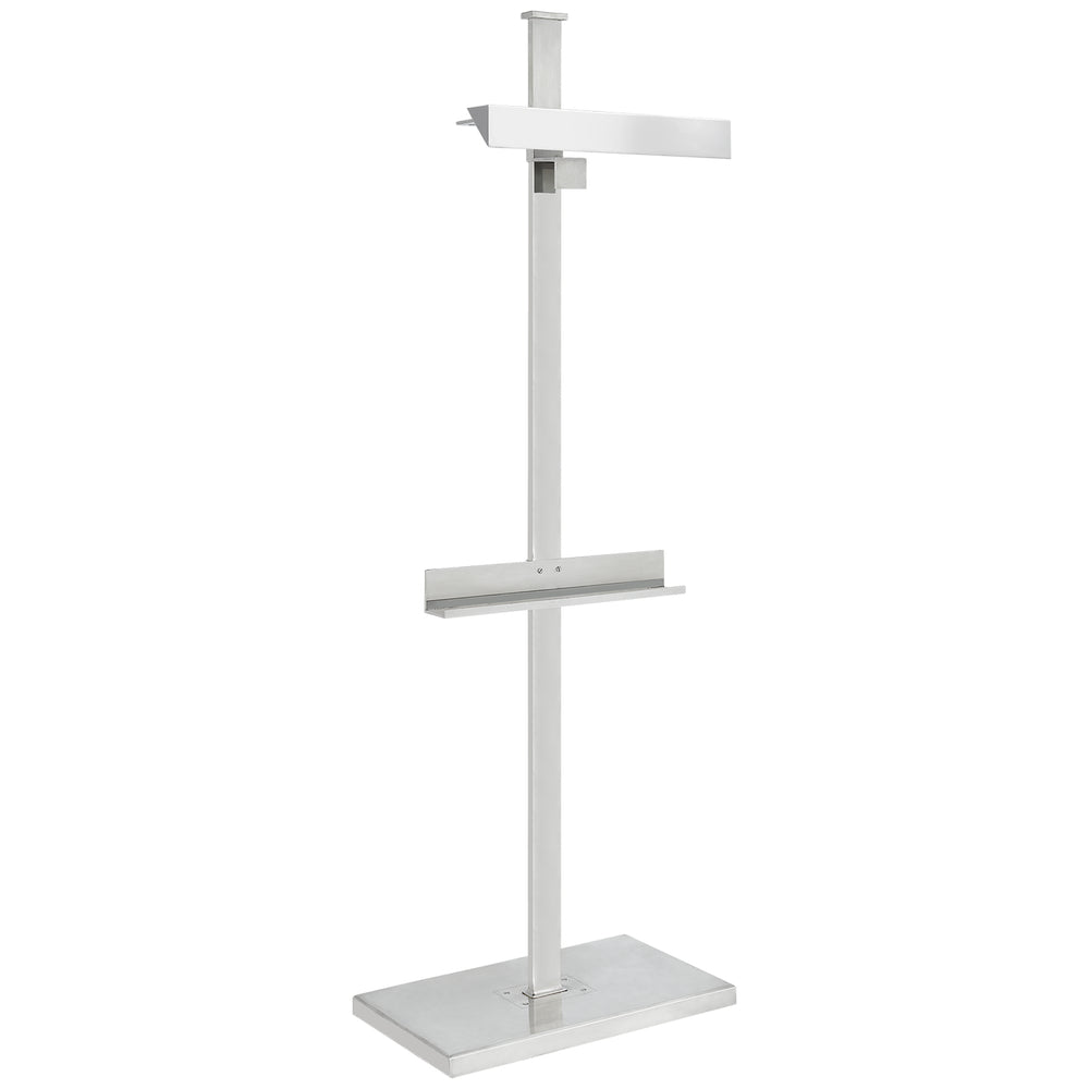 Ralph Lauren Canada - LED Floor Lamp - Langham - Polished Nickel- Union Lighting Luminaires Decor