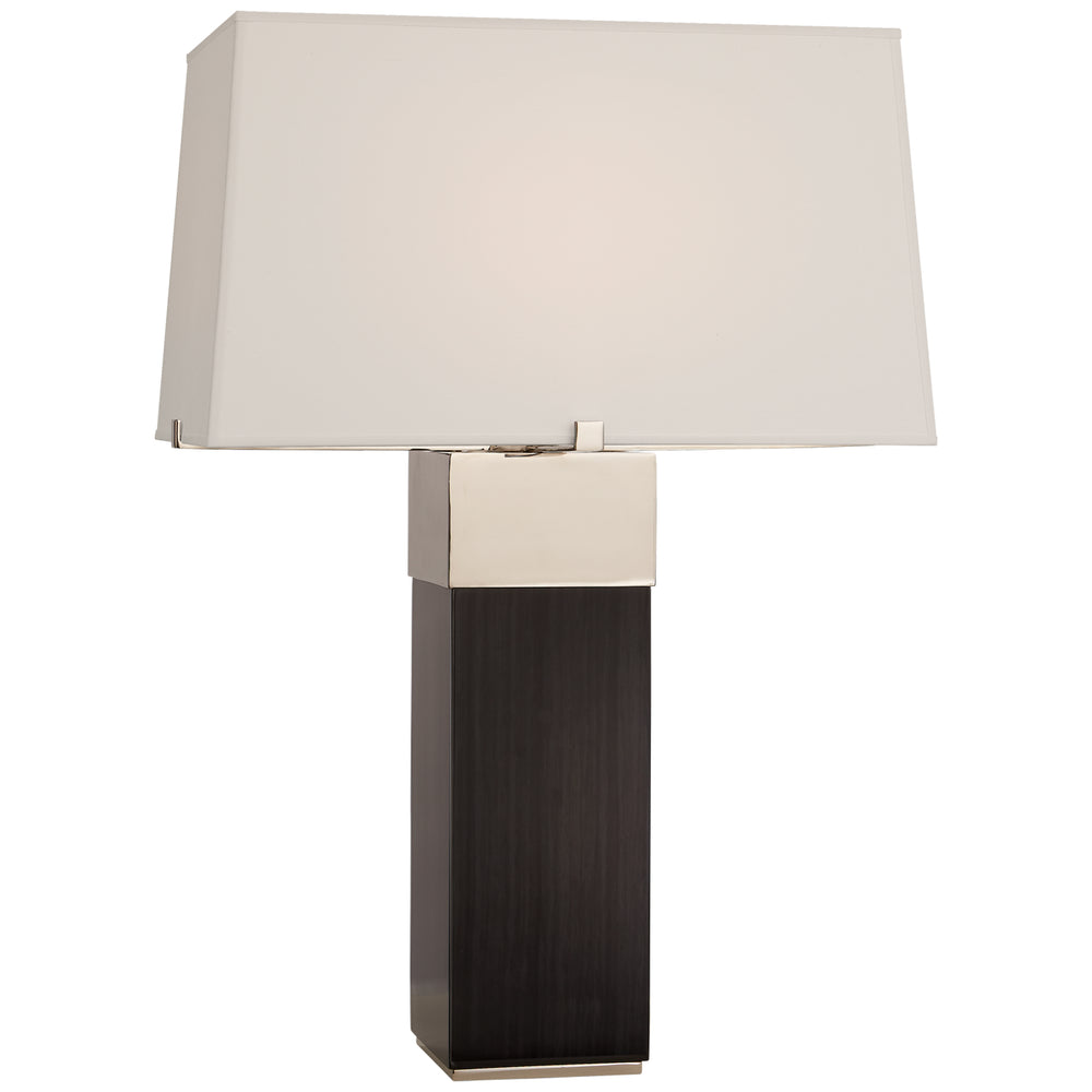Ralph Lauren Canada - One Light Table Lamp - Hardy - Black Ebony and Polished Nickel- Union Lighting Luminaires Decor