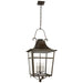 Ralph Lauren Canada - Four Light Lantern - Carrington - Weathered Verdigris- Union Lighting Luminaires Decor