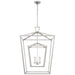 Visual Comfort Signature Canada - Four Light Lantern - Darlana Double Cage - Polished Nickel- Union Lighting Luminaires Decor