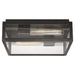 Visual Comfort Signature Canada - Two Light Flush Mount - Fresno - Aged Iron- Union Lighting Luminaires Decor