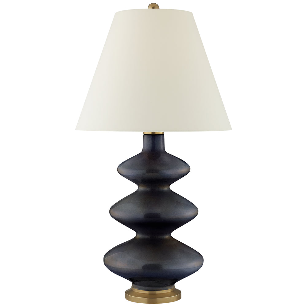 Visual Comfort Signature Canada - One Light Table Lamp - Smith - Mixed Blue Brown- Union Lighting Luminaires Decor