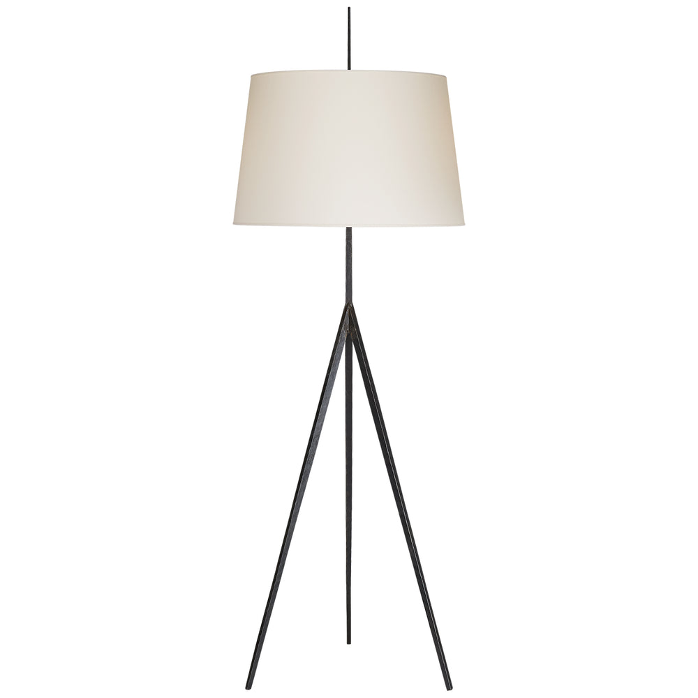 Visual Comfort Signature Canada - One Light Floor Lamp - Triad - Aged Iron- Union Lighting Luminaires Decor