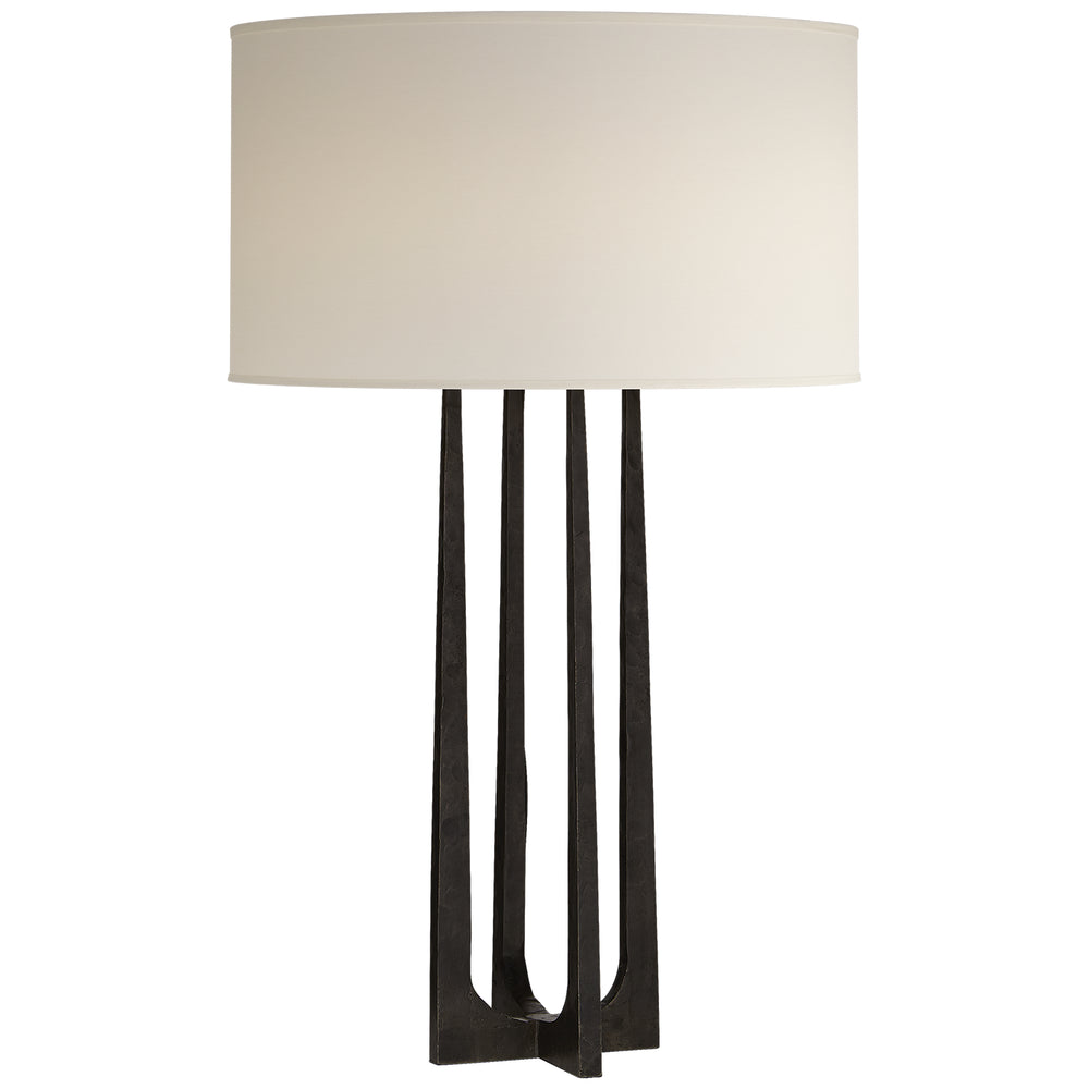 Visual Comfort Signature Canada - One Light Table Lamp - Scala - Aged Iron- Union Lighting Luminaires Decor