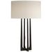 Visual Comfort Signature Canada - One Light Table Lamp - Scala - Aged Iron- Union Lighting Luminaires Decor