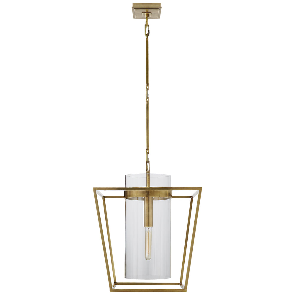 Visual Comfort Signature Canada - One Light Lantern - Presidio - Hand-Rubbed Antique Brass- Union Lighting Luminaires Decor