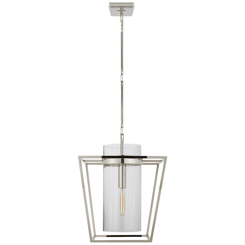 Visual Comfort Signature Canada - One Light Lantern - Presidio - Polished Nickel- Union Lighting Luminaires Decor
