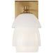 Visual Comfort Signature Canada - One Light Wall Sconce - Whitman - Hand-Rubbed Antique Brass- Union Lighting Luminaires Decor