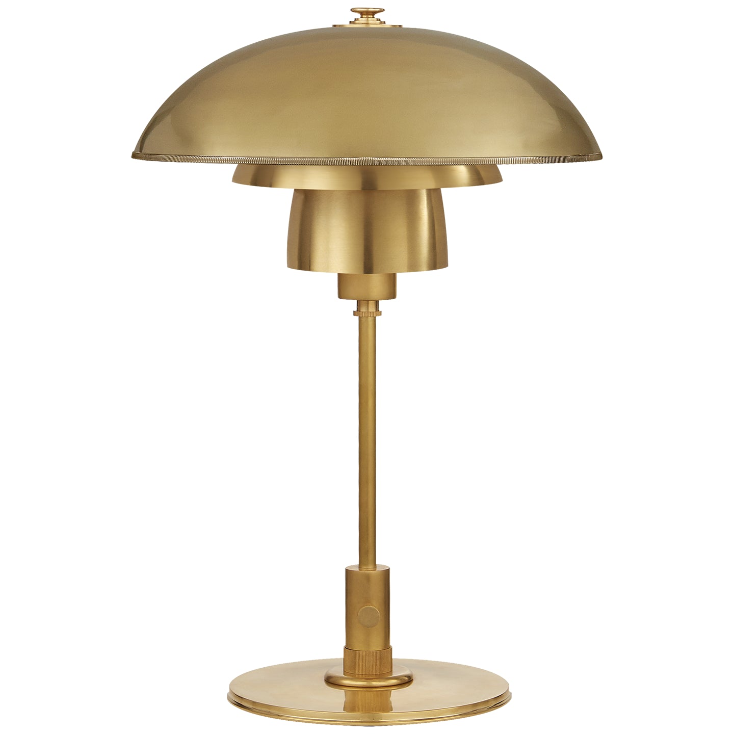 Visual Comfort Signature Canada - One Light Desk Lamp - Whitman - Hand-Rubbed Antique Brass- Union Lighting Luminaires Decor