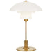Visual Comfort Signature Canada - One Light Desk Lamp - Whitman - Hand-Rubbed Antique Brass- Union Lighting Luminaires Decor