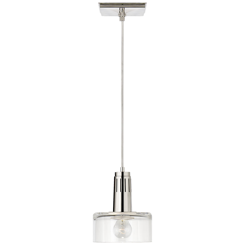 Visual Comfort Signature Canada - One Light Pendant - Iris - Polished Nickel- Union Lighting Luminaires Decor