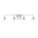 Capital Lighting - Four Light Vanity - Tanner - Brushed Nickel- Union Lighting Luminaires Decor