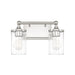 Capital Lighting - Two Light Vanity - Camden - Polished Nickel- Union Lighting Luminaires Decor