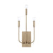 Capital Lighting - Three Light Wall Sconce - Zander - Aged Brass- Union Lighting Luminaires Decor