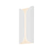 Sonneman Canada - LED Wall Sconce - Folds - Textured White- Union Lighting Luminaires Decor