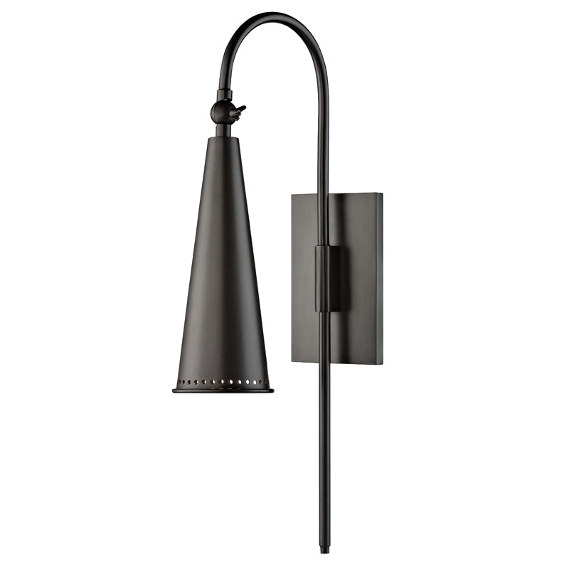 Hudson Valley Canada - One Light Wall Sconce - Alva - Old Bronze- Union Lighting Luminaires Decor