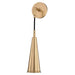 Hudson Valley Canada - One Light Wall Sconce - Alva - Aged Brass- Union Lighting Luminaires Decor