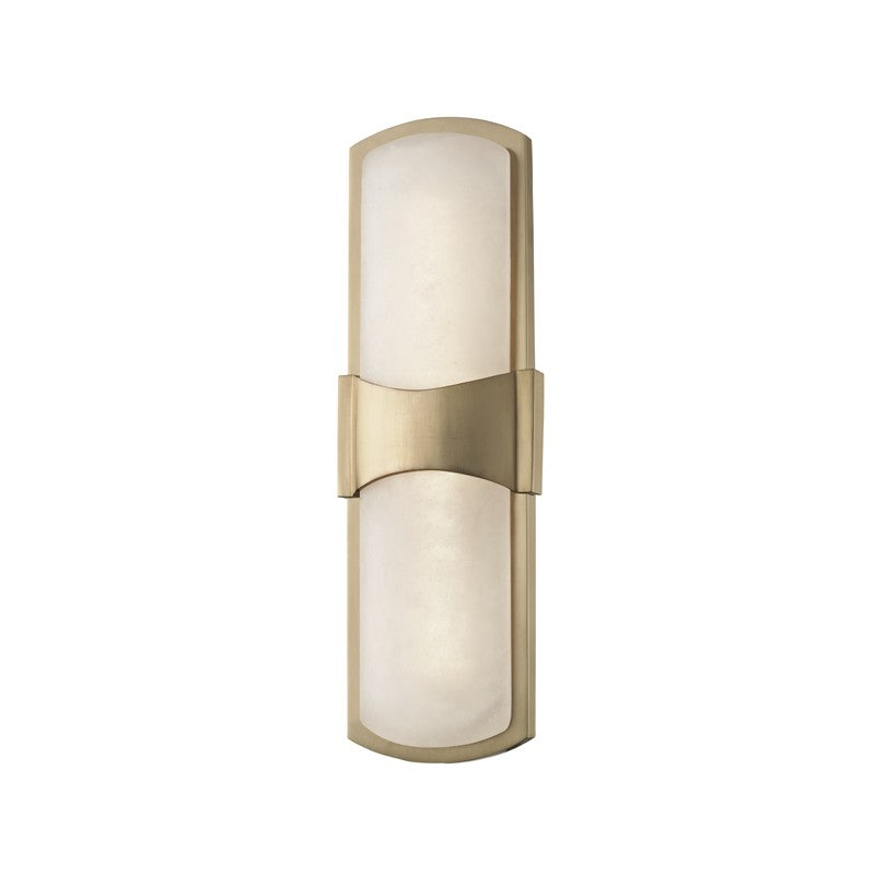 Hudson Valley Canada - LED Wall Sconce - Valencia - Aged Brass- Union Lighting Luminaires Decor
