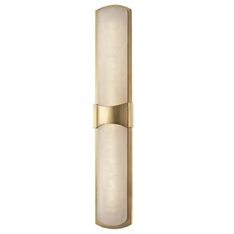 Hudson Valley Canada - LED Wall Sconce - Valencia - Aged Brass- Union Lighting Luminaires Decor