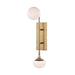 Hudson Valley Canada - LED Wall Sconce - Fleming - Aged Brass- Union Lighting Luminaires Decor