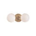 Hudson Valley Canada - LED Bath Bracket - Fleming - Aged Brass- Union Lighting Luminaires Decor