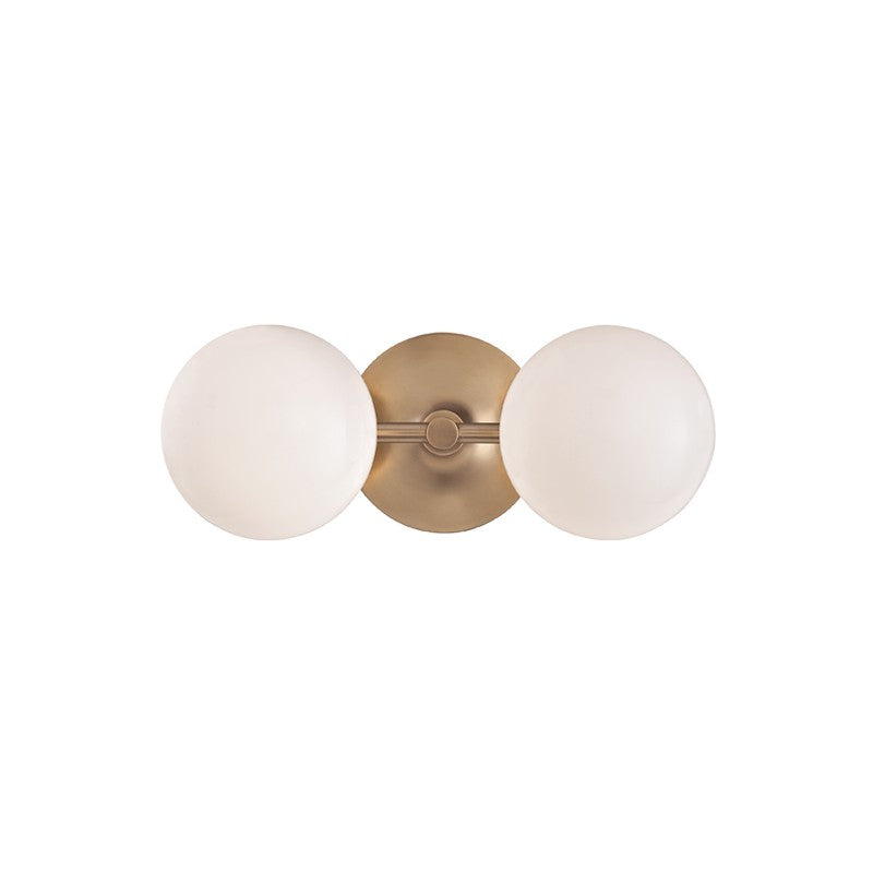 Hudson Valley Canada - LED Bath Bracket - Fleming - Aged Brass- Union Lighting Luminaires Decor