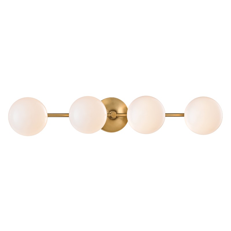 Hudson Valley Canada - LED Bath Bracket - Fleming - Aged Brass- Union Lighting Luminaires Decor
