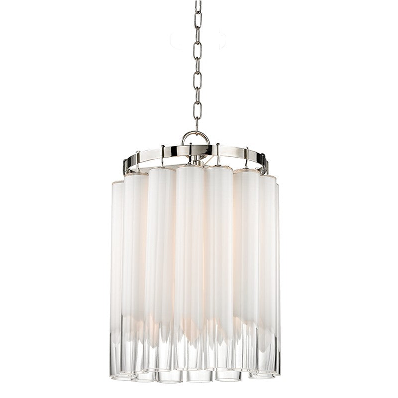 Hudson Valley Canada - Four Light Chandelier - Tyrell - Polished Nickel- Union Lighting Luminaires Decor