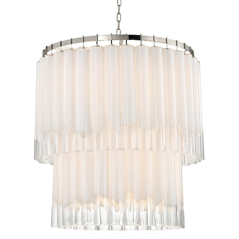 Hudson Valley Canada - 13 Light Chandelier - Tyrell - Polished Nickel- Union Lighting Luminaires Decor