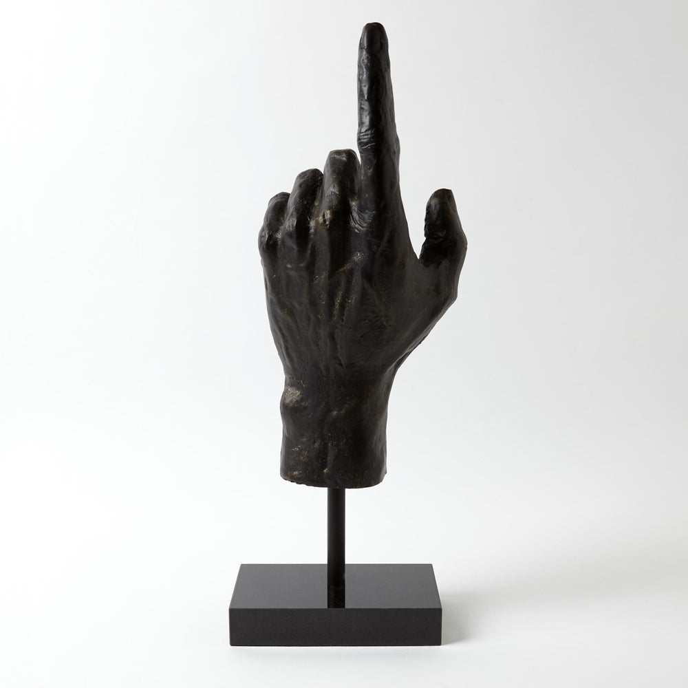 Hand Sculpture Black