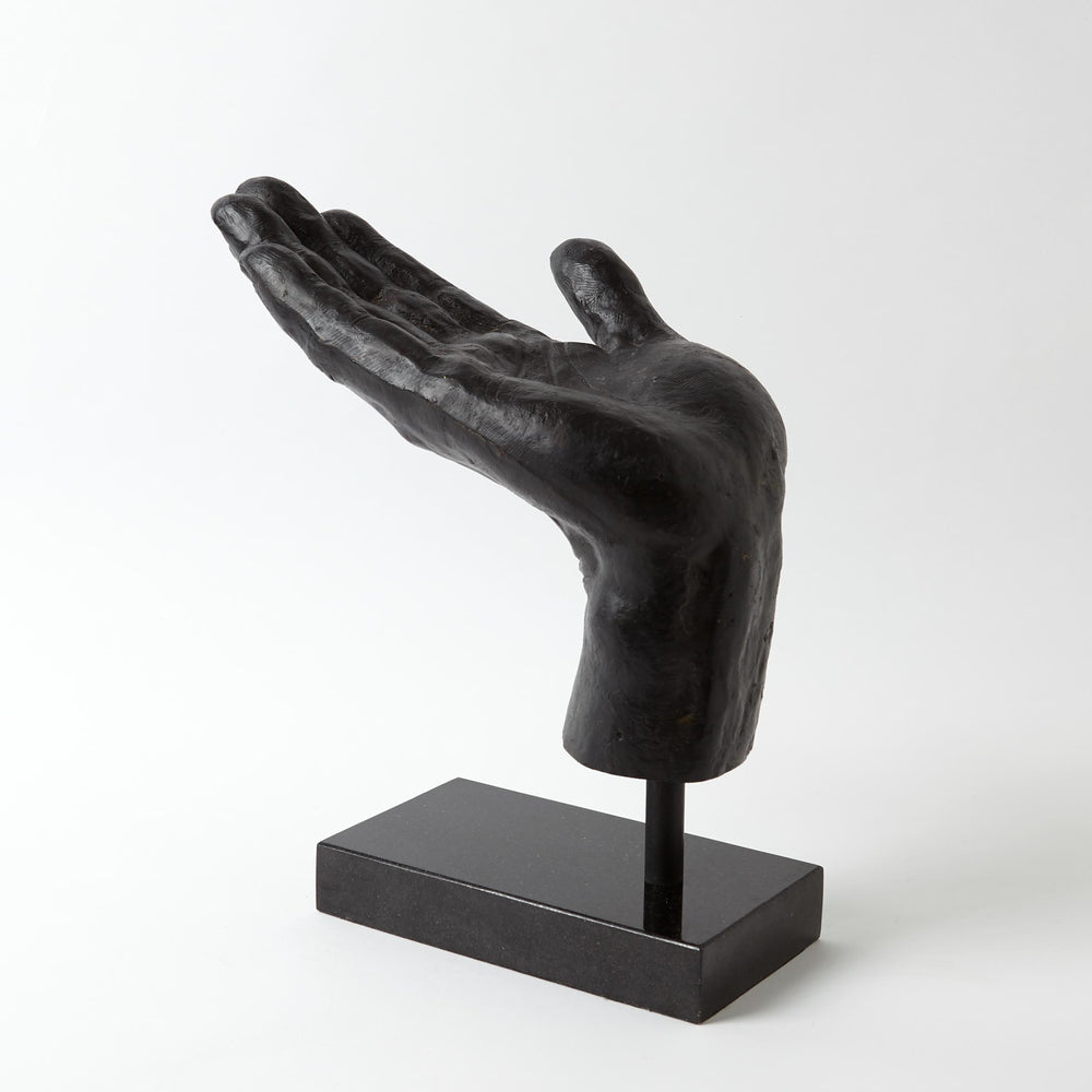 Hand Sculpture Black