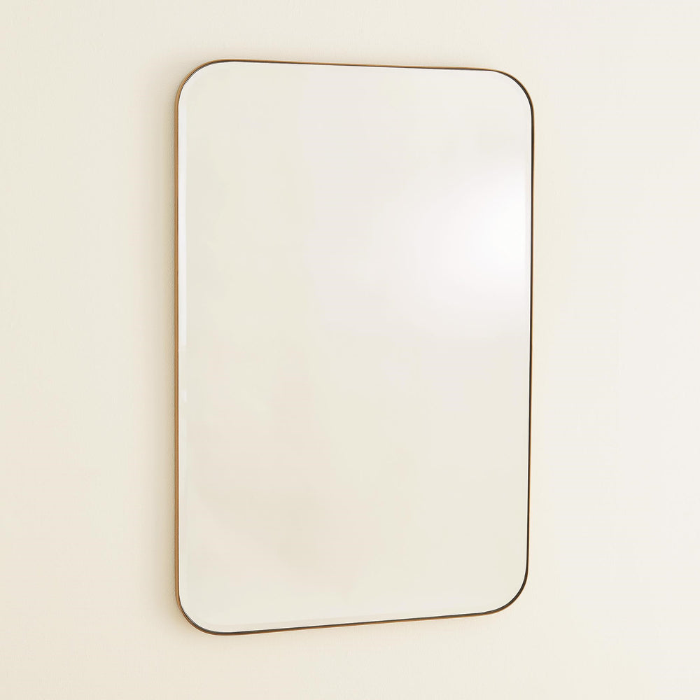 Banded Mirrors Brass