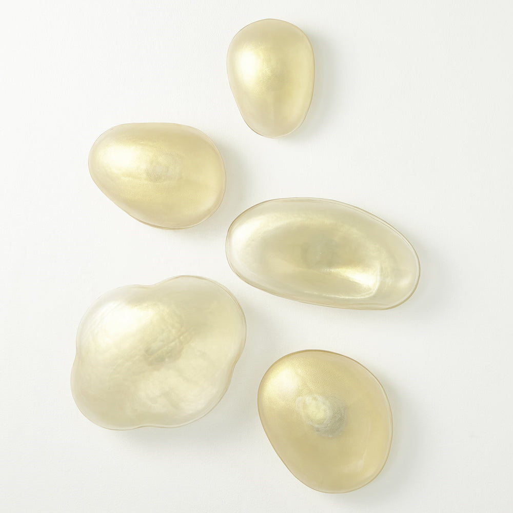 S/5 Glass Wall Gems