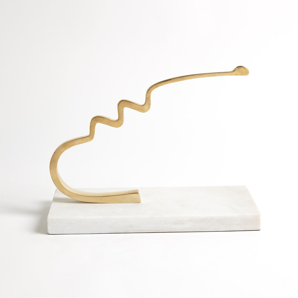 Profile Sculpture Brass