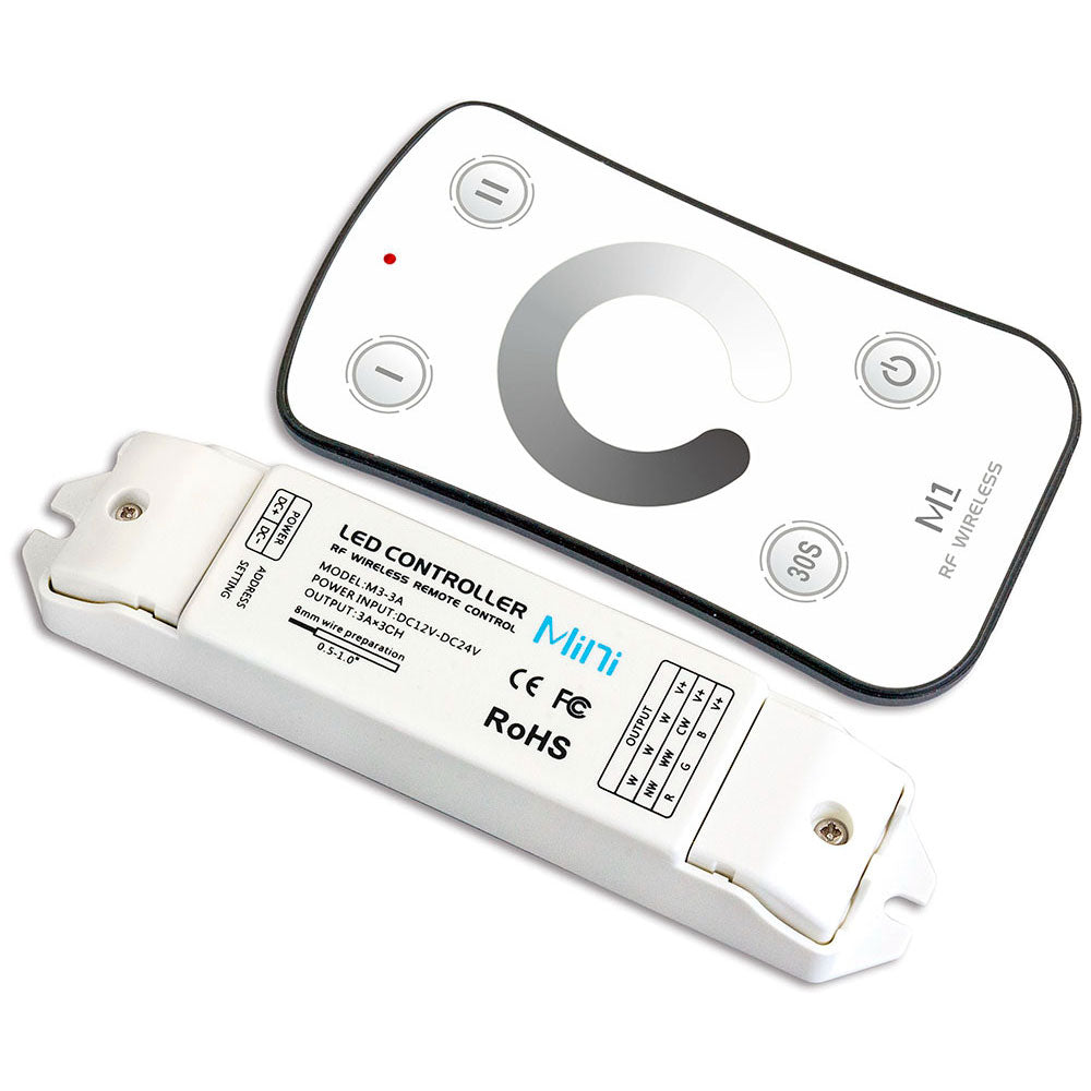 Dainolite Canada - Wireless Remote with Dimming Controller - LED - White- Union Lighting Luminaires Decor