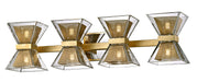 Troy Lighting - Eight Light Bath and Vanity - Expression - Gold Leaf- Union Lighting Luminaires Decor